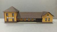 Architekturmodelle Weiss Bahnhof Bad Pirawarth H0 1:87