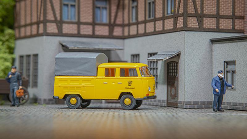 WIKING VW T 2 Doka Deutsche Bundespost Pritsche 1:87 H0