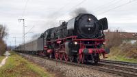 Schnellzug-Dampflokomotive 001 180-9 aus Nördlingen in Freilassing Anreise