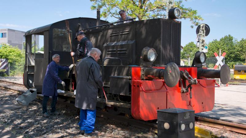 Köf Lokwelt Freilassing Rangierlokomotive Verschublok Diesellok