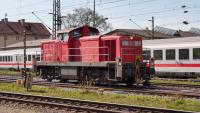 Diesellokomotive DB 294 836-2 Rangierlokomotive Freilassing