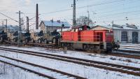 Rangierlokomotive Diesellokomotive DB 294 721-6 Freilassing