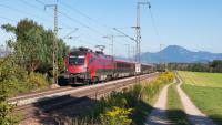 Elektrolokomotive ÖBB Taurus 1116 213 Railjet Niederstrass