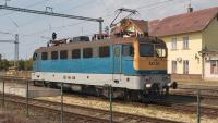 Elektrolokomotive MÁV V43 Szili H-Start Balatonfüred Ungarn Bahnhof