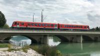 DB REGIO Südostbayernbahn Pfarrkirchen BR 628/928 Freilassing