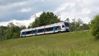 BRB Triebzug Triebwagen ET 131 Flirt 1 bei Ainring 2024