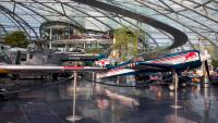 Hangar 7 Salzburg Flughafen Flugzeuge Propellerflugzeug